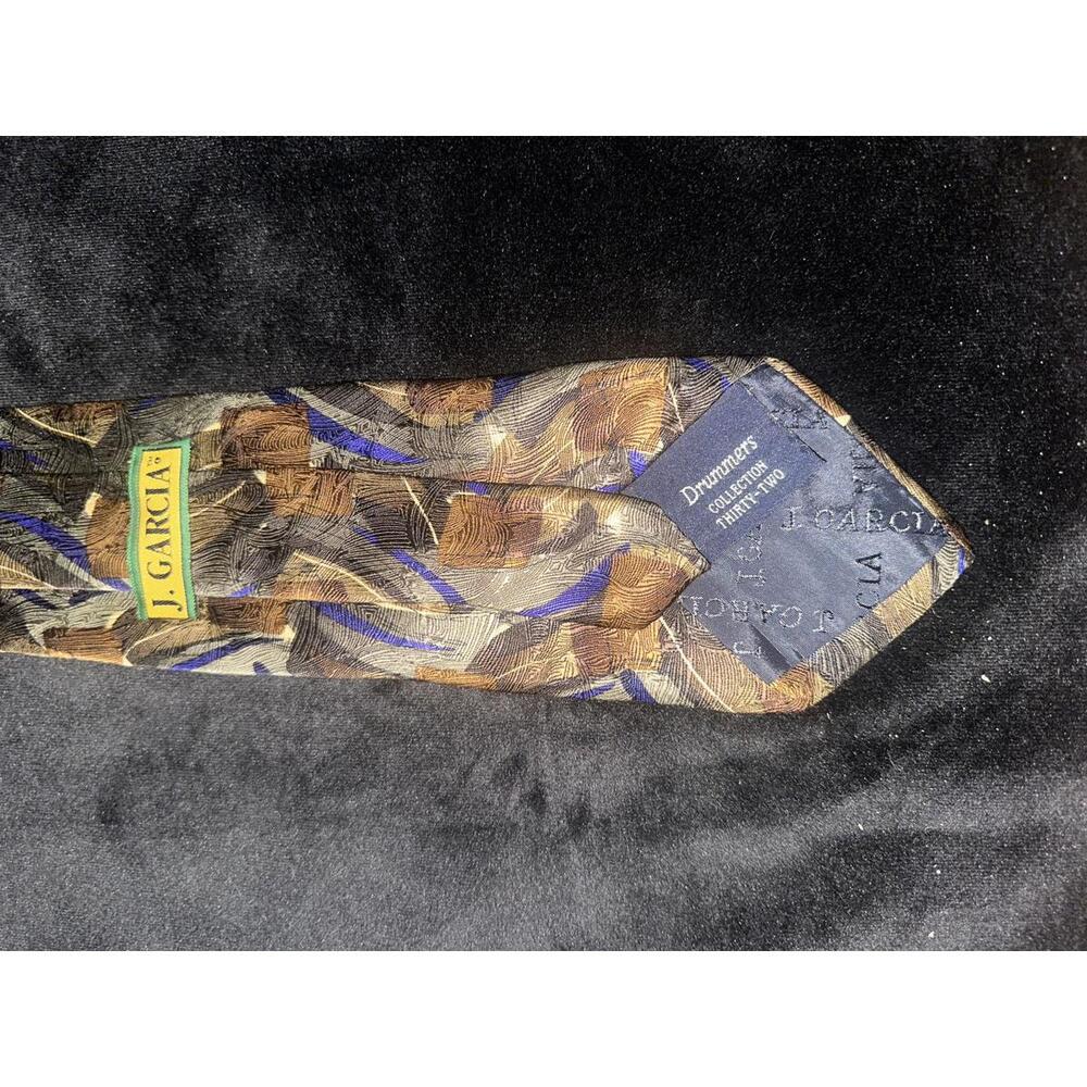 Men's J. Garcia Patterned Silk Tie